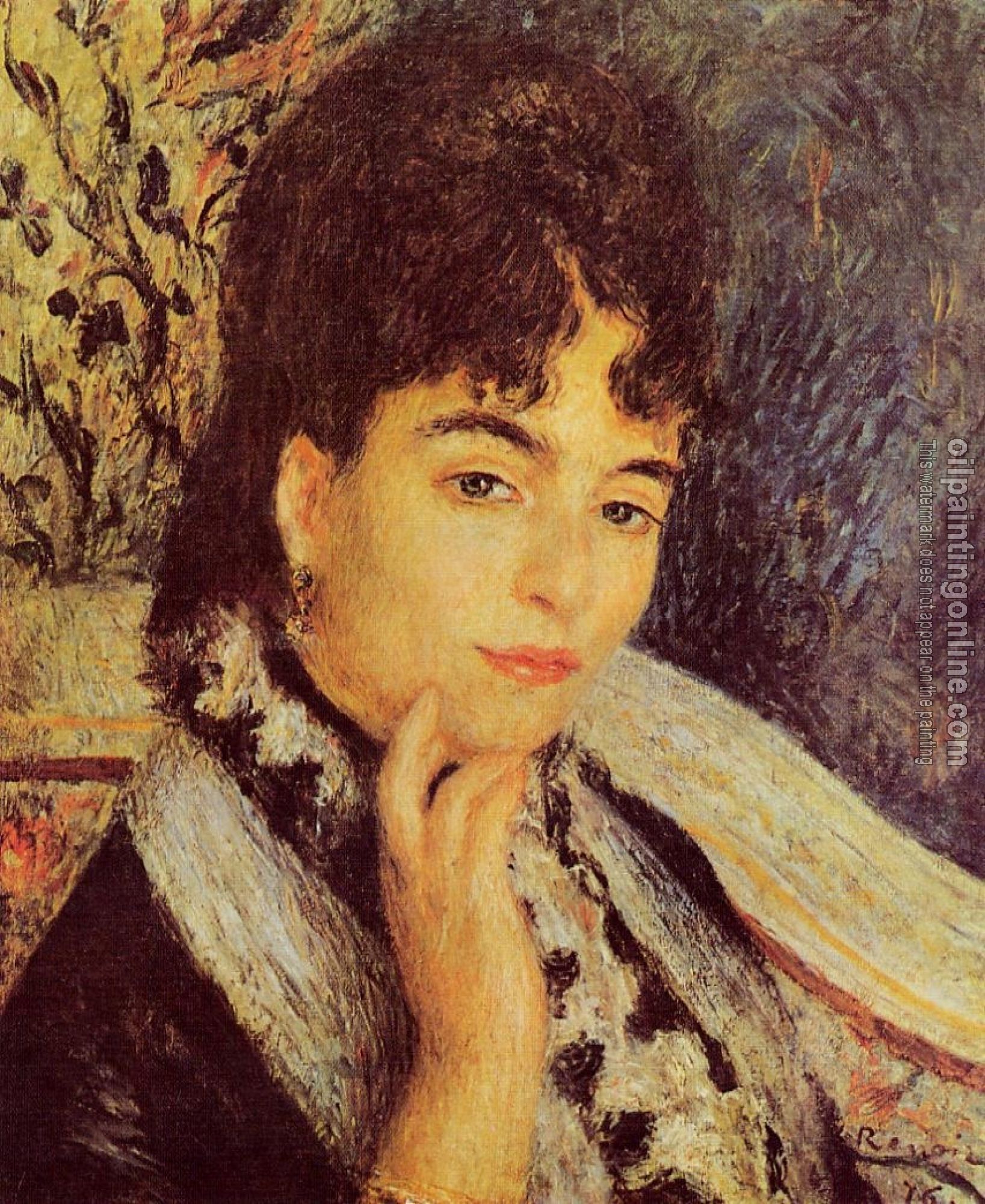 Renoir, Pierre Auguste - Madame Alphonse Daudet